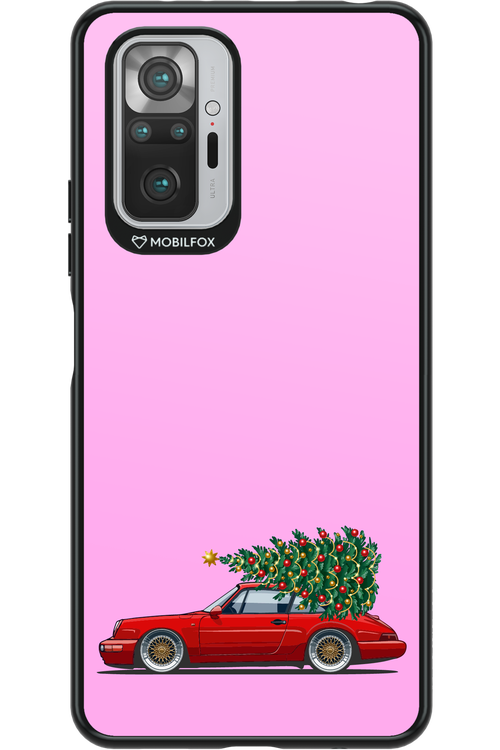 XMAS Car Pink - Xiaomi Redmi Note 10 Pro