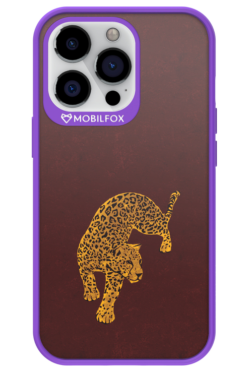 Burgundy Leopard - Apple iPhone 13 Pro