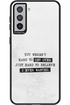 Hard to Believe - Samsung Galaxy S21+