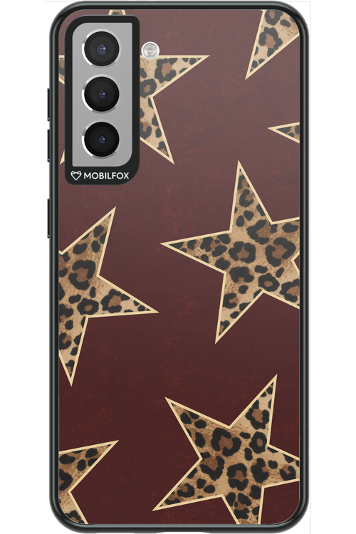 Wild Stars Burgundy - Samsung Galaxy S21