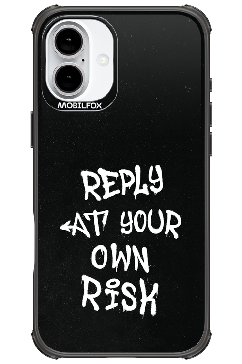 Risk Black 2.0 - Apple iPhone 16 Plus