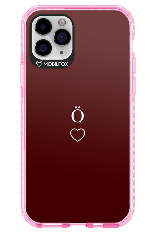 O Burgundia II 2.0 - Apple iPhone 11 Pro