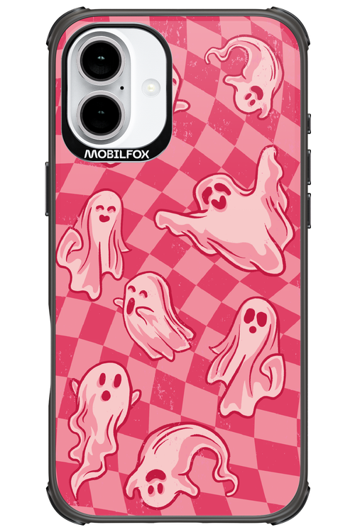 Strawberry Ghosts - Apple iPhone 16 Plus