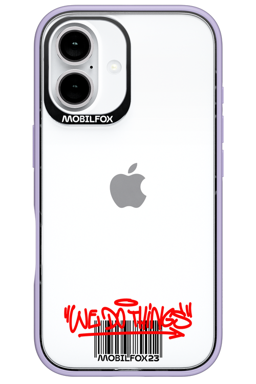 We Do Barcode - Apple iPhone 16