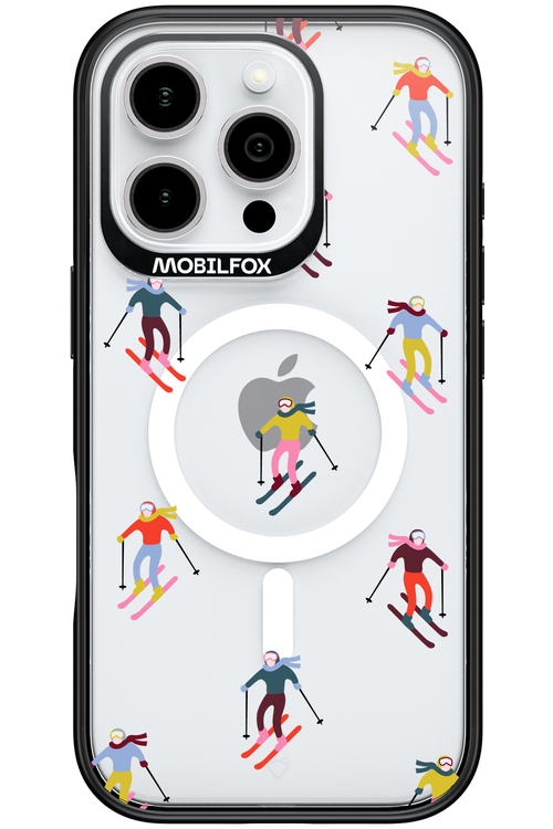 Snow Motion (Transparent) - Apple iPhone 16 Pro