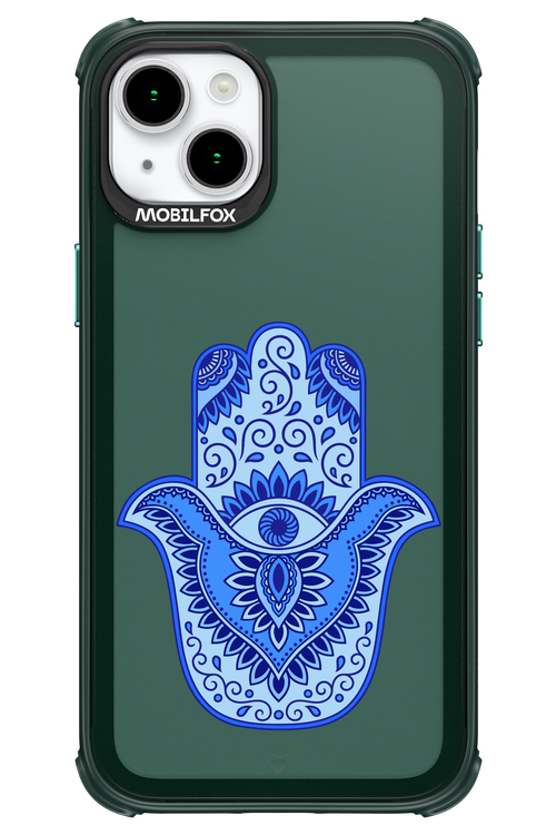 Hamsa Blue - Apple iPhone 15 Plus