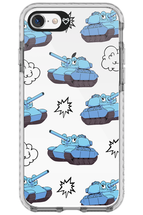 Tank Guy Transparent 2.0 - Apple iPhone 8