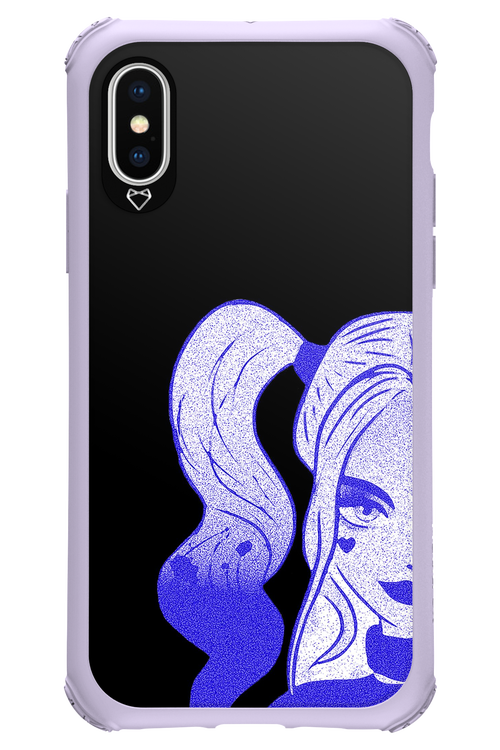 Qween Blue - Apple iPhone XS