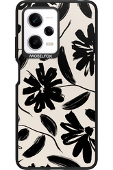 Monochrome Flowerss - Xiaomi Redmi Note 12 Pro 5G