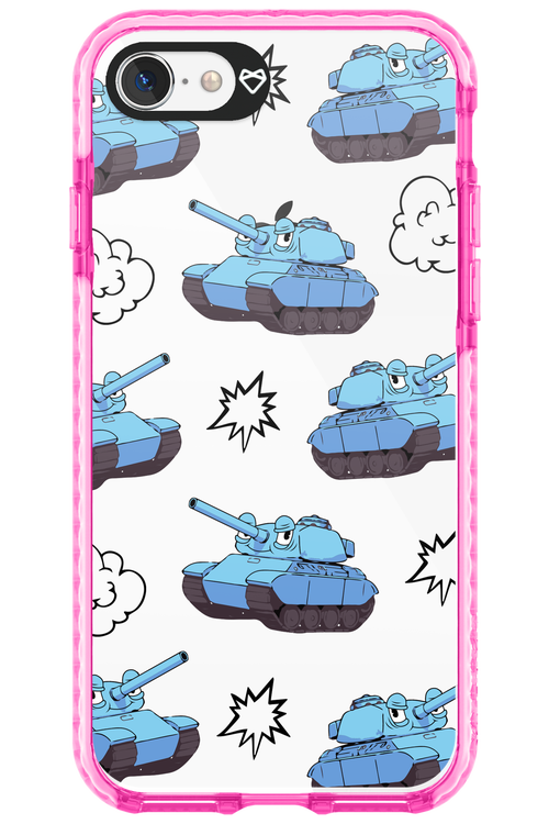 Tank Guy Transparent 2.0 - Apple iPhone 8