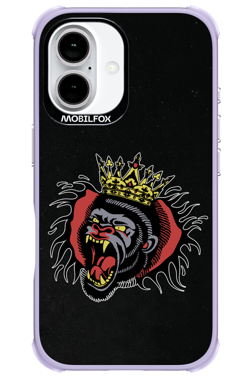 Monkey Rage Black - Apple iPhone 16