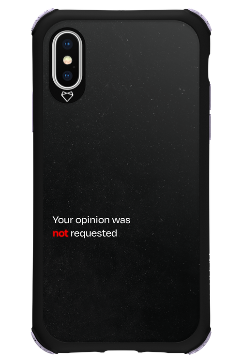 Not Requested - Apple iPhone X