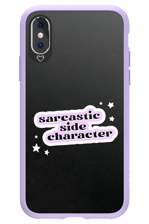 Sarcastic Black - Apple iPhone XS