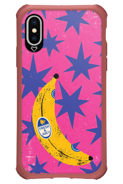 BANANA POP BLUE 2.0 - Apple iPhone XS