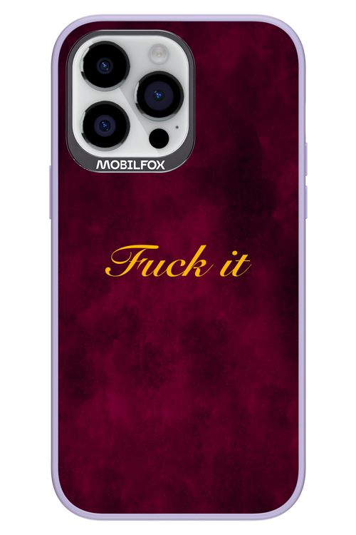 Fuck Itt - Apple iPhone 14 Pro Max