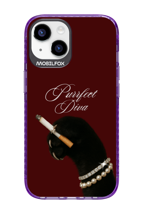 Purrfect Diva - Apple iPhone 14
