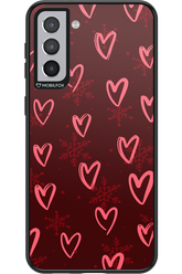 Christmas Hearts - Samsung Galaxy S21+