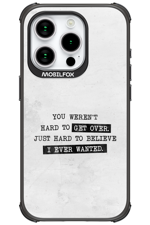 Hard to Believe 2.0 - Apple iPhone 15 Pro