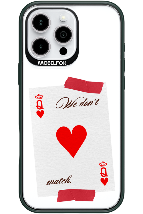 Match Transparent 2.0 - Apple iPhone 16 Pro Max