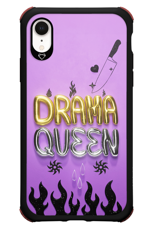 Drama Queen Purple - Apple iPhone XR