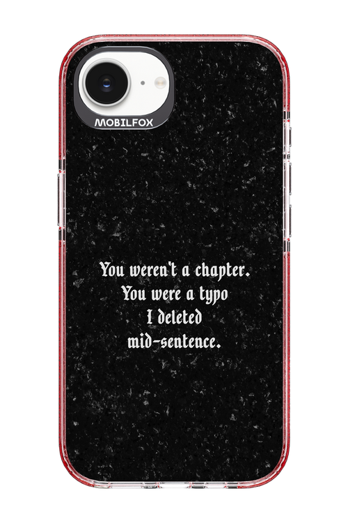 A Typo 2.0 - Apple iPhone 16e