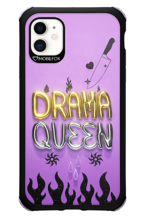 Drama Queen Purple - Apple iPhone 11