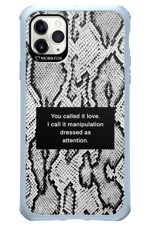 Manipulation 2.0 - Apple iPhone 11 Pro Max