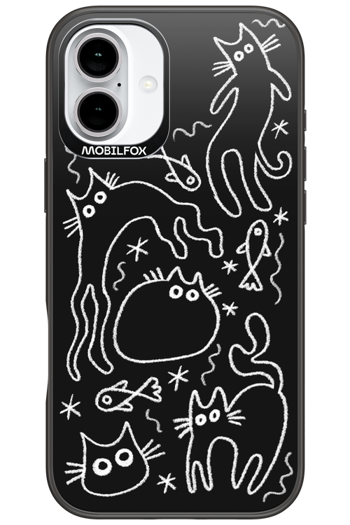 CHALK_CATS - Apple iPhone 16 Plus