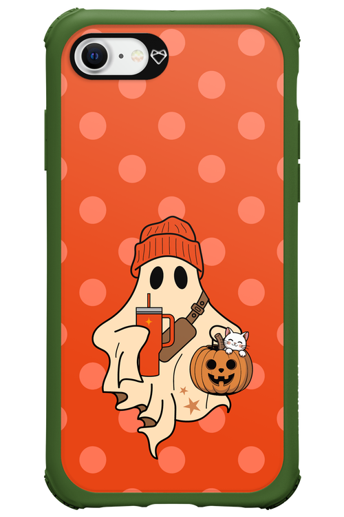Ghost Girl (Orange) - Apple iPhone 8