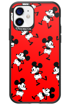 Iconic Mouse (red pattern) - Apple iPhone 12