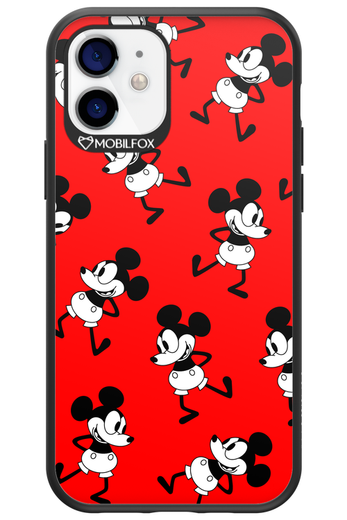 Iconic Mouse (red pattern) - Apple iPhone 12