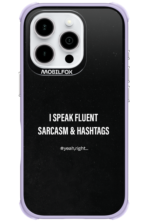 Sarcasm - Apple iPhone 16 Pro