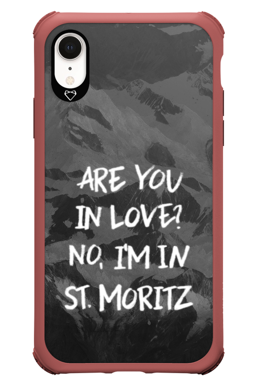 I'm in St. Moritz - Apple iPhone XR