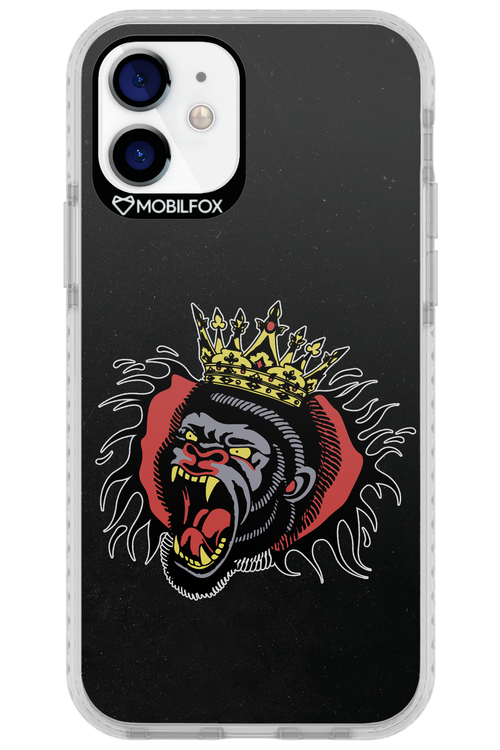 Monkey Rage Black - Apple iPhone 12