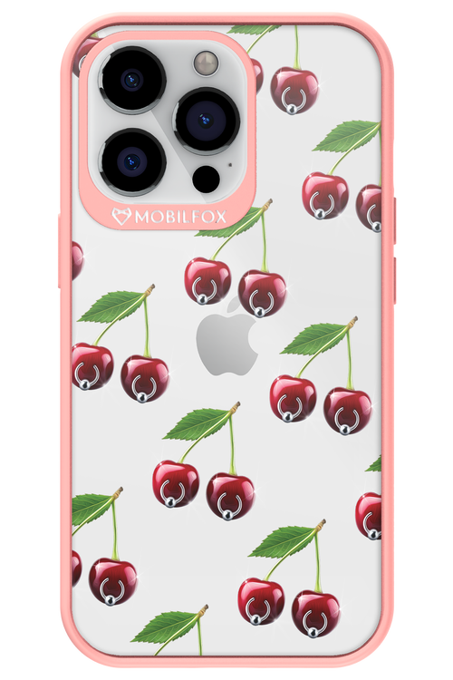 Spicy Cherries Transparent - Apple iPhone 13 Pro