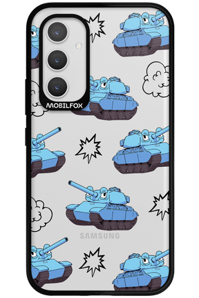 Tank Guy Transparent 2.0 - Samsung Galaxy A54