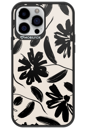 Monochrome Flowerss 2.0 - Apple iPhone 13 Pro Max