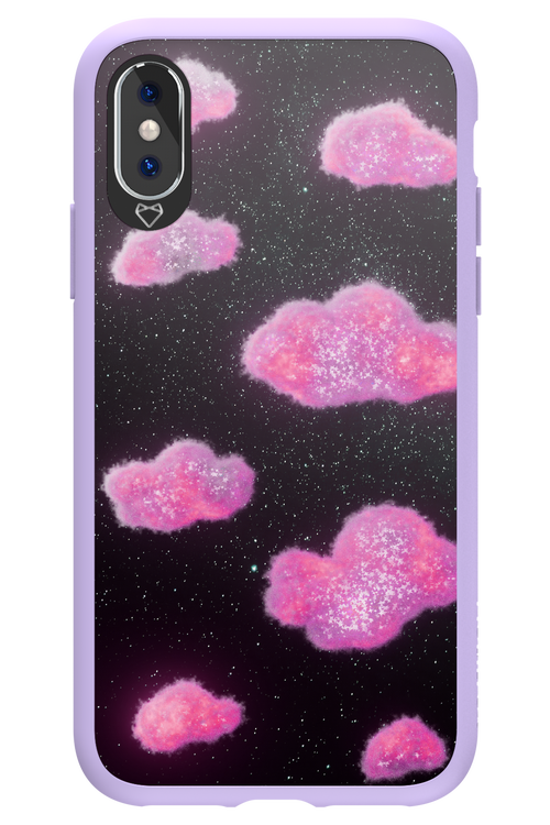 Cotton Candy Galaxy - Apple iPhone X