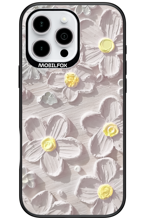 White Flowers - Apple iPhone 16 Pro Max