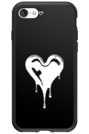 Heart Black - Apple iPhone 8