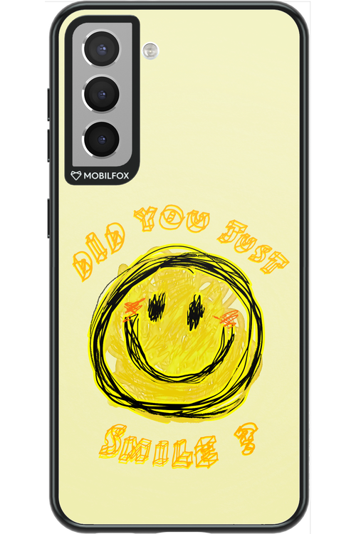 Crayon Smiley - Samsung Galaxy S21