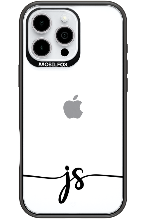 JS Monogram - Apple iPhone 16 Pro Max