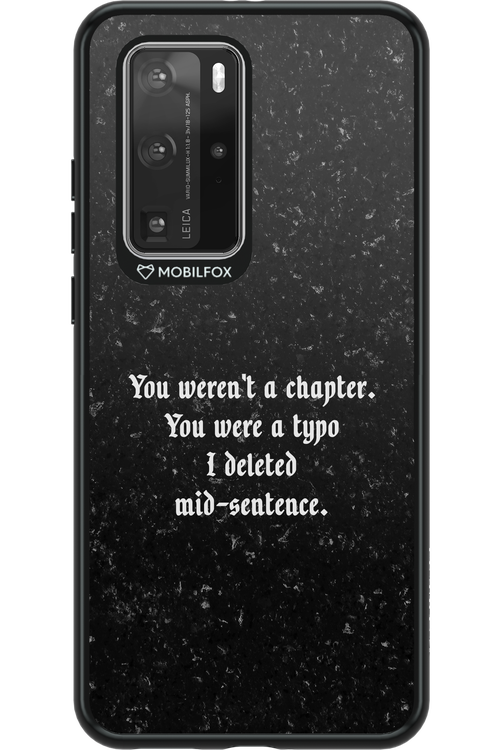 A Typo - Huawei P40 Pro