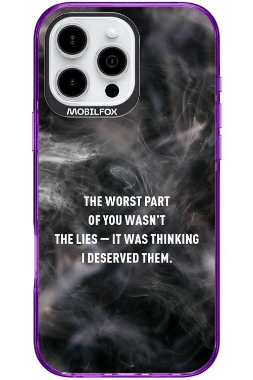 Lies - Apple iPhone 16 Pro Max