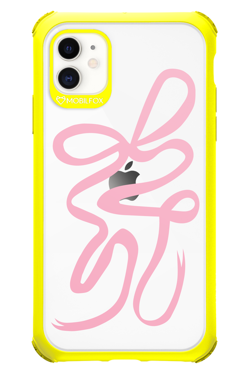 Pink Bow - Apple iPhone 11