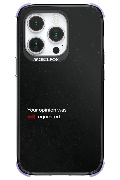 Not Requested 2.0 - Apple iPhone 14 Pro