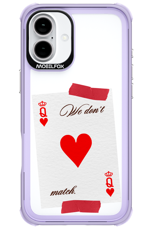 Match Transparent - Apple iPhone 16 Plus