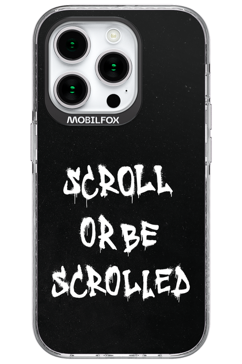 Scroll Black 2.0 - Apple iPhone 15 Pro