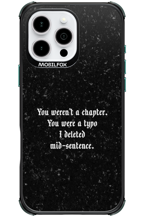 A Typo - Apple iPhone 16 Pro Max