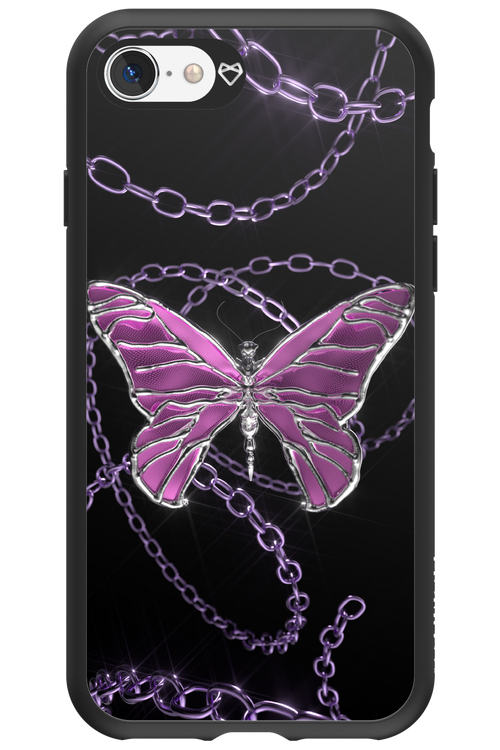 Butterfly Necklace - Apple iPhone 8